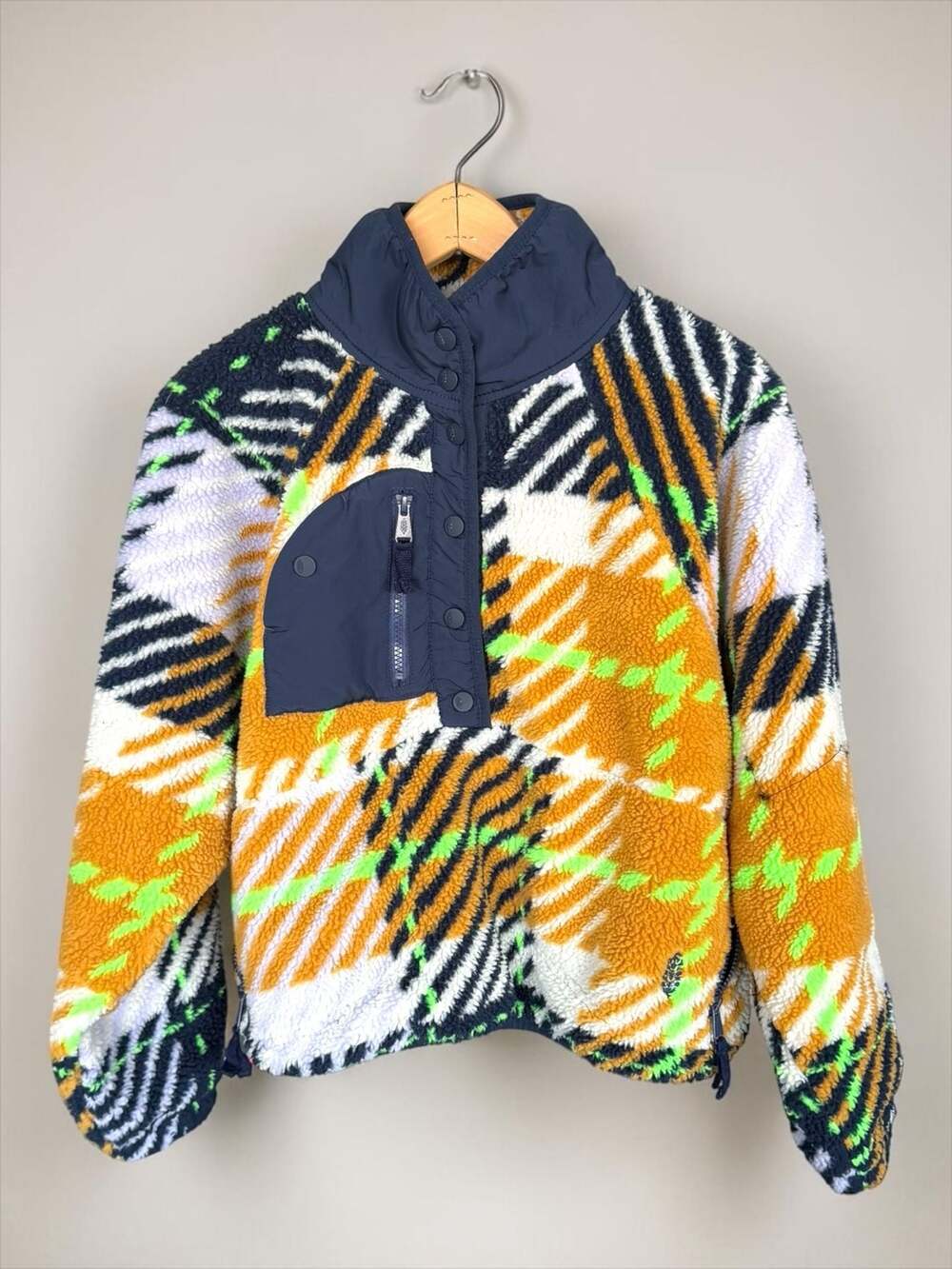 FP Movement Hit The Slopes Printed Fleece Pullover Size S